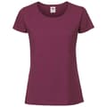 Miniatyrbild 1 av 3: Fruit of the Loom T-shirt i ringspunnen bomull - dam/dam