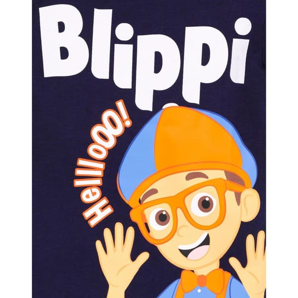 Blippi Børn/Børn Hello T-shirt