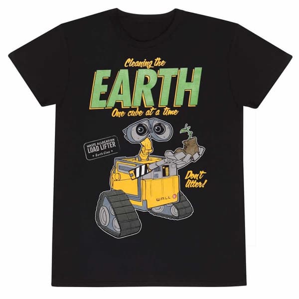 Wall-E Unisex Adult Cleaning The Earth WALL-E T-Shirt