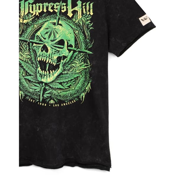 Cypress Hill Unisex Adult Skull T-Shirt