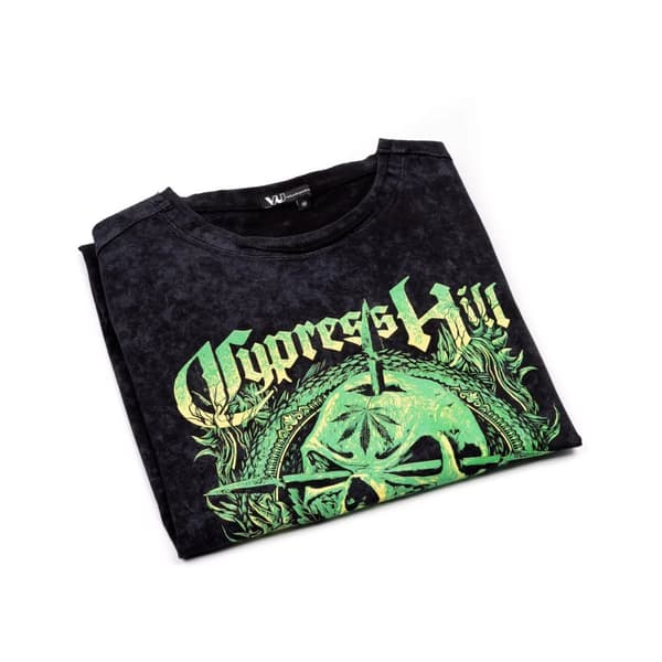 Cypress Hill Unisex Adult Skull T-Shirt