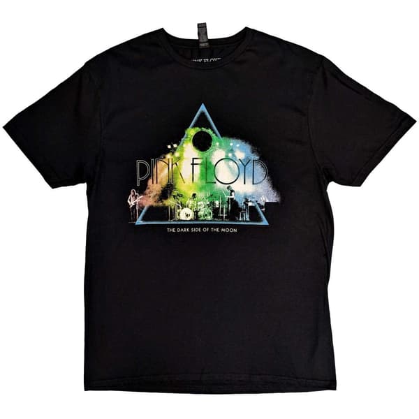 Pink Floyd Unisex vuxen Live Band Rainbow Cotton T-Shirt för vuxna