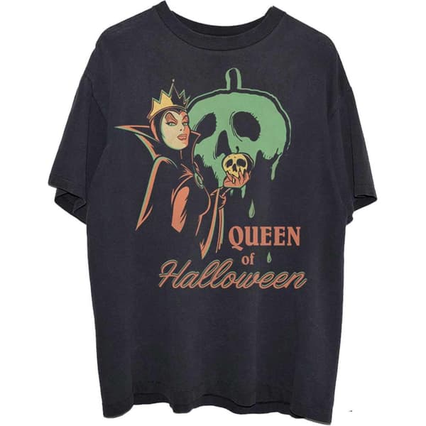 Snow White And The Seven Dwarfs Unisex Adult Queen Of Halloween Cotton T-Shirt
