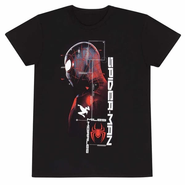 Spider-Man Unisex Adult Suit Specs Miles Morales T-shirt