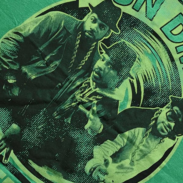 Run DMC Kvinder/damer Det er en vanskelig plade Vintage Crop Top