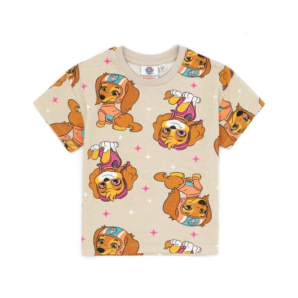 Paw Patrol T-shirt til piger med tro på dig selv (pakke med 2 stk.)