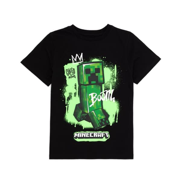 Minecraft Børne/børn Creeper T-shirt (pakke med 2 stk.)