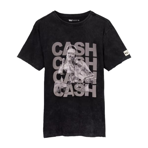 Johnny Cash Unisex T-shirt med fotografi för vuxna