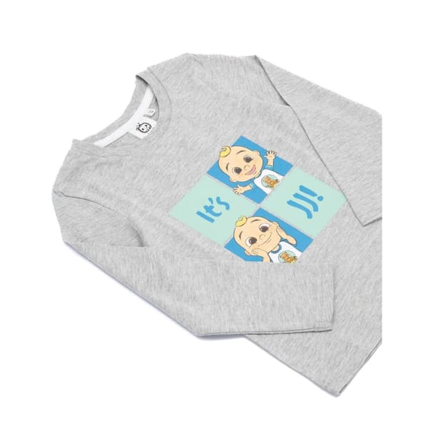 Cocomelon Boys Baby JJ långärmad T-shirt för pojkar