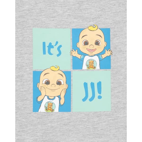 Cocomelon Boys Baby JJ långärmad T-shirt för pojkar
