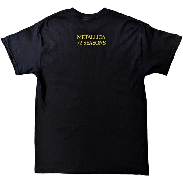 Metallica Unisex Adult 72 Seasons Broken Guitar Cotton T-Shirt