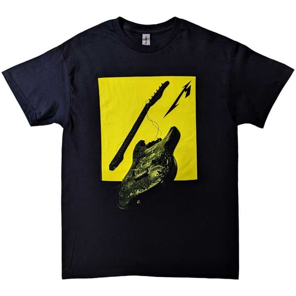 Metallica Unisex Adult 72 Seasons Broken Guitar Cotton T-Shirt