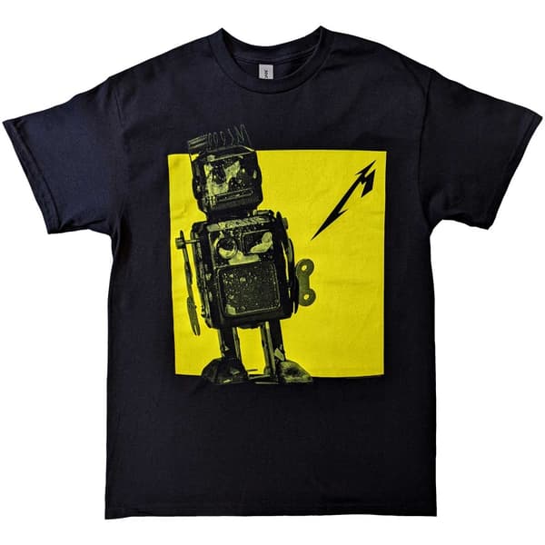 Metallica Unisex vuxen 72 Seasons bränd robot bomulls-T-Shirt för vuxna