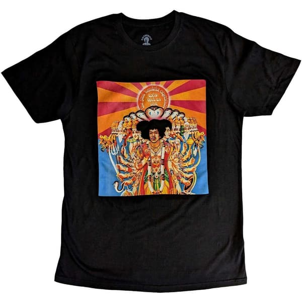 Jimi Hendrix Unisex Adult Axis Bold As Love Cotton T-Shirt
