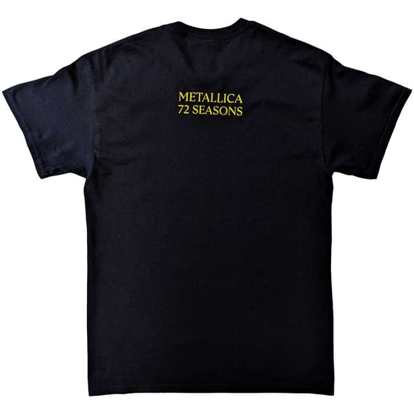 Metallica Unisex Adult 72 Seasons Broken Drum Cotton T-Shirt