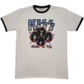 Miniatyrbillede 1 af 3: Kiss Unisex T-shirt til voksne, der lever i ´77