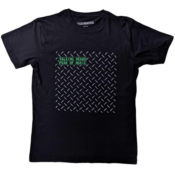 Talking Heads Unisex Adult Fear Of Music Cotton T-Shirt