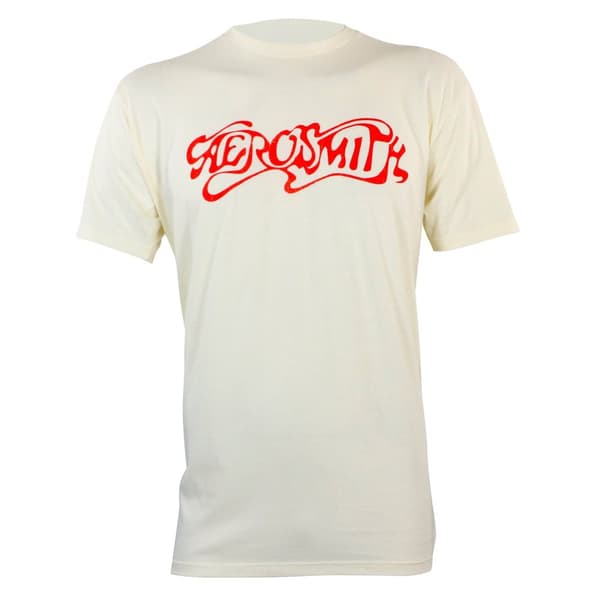 Aerosmith Unisex T-shirt i bomuld med logo til voksne