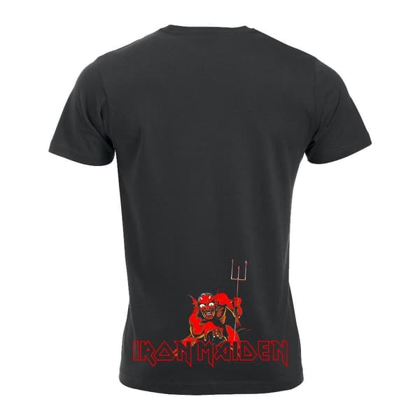 Iron Maiden Number of the Beast Watermark  T-Shirt