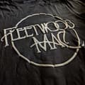Miniatyrbillede 2 af 2: Fleetwood Mac Unisex T-shirt i bomuld med klassisk logo til voksne