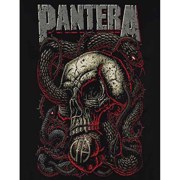 Pantera Unisex vuxen Serpent T-shirt i bomull