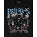 Miniatyrbillede 3 af 3: Kiss Unisex voksen Alive in ´77 bomulds-T-shirt