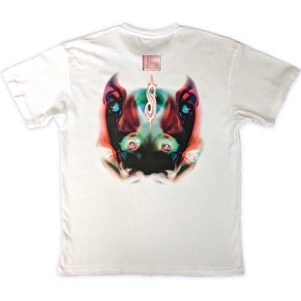 Slipknot Unisex vuxen Adderall Faceback bomulls t-shirt