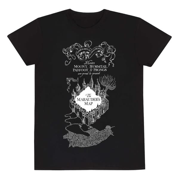 Harry Potter Unisex voksen Marauders kort T-shirt