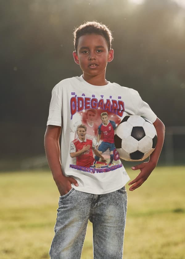 Martin Ødegaard Arsenal Norge spelare t-shirt sportströja