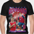 Miniatyrbild 1 av 4: Martin Ødegaard Arsenal Norge spelare svart t-shirt