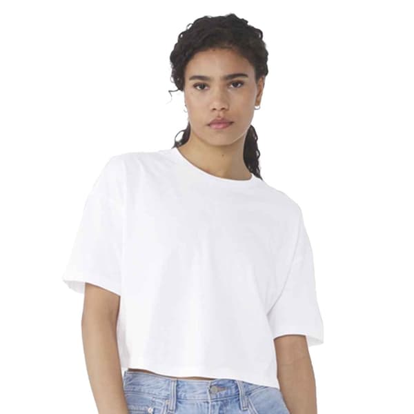 Bella + Canvas Kvinnor/Damer Jersey Crop T-Shirt