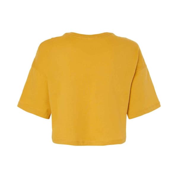 Bella + Canvas Womens/Ladies Jersey Crop T-Shirt