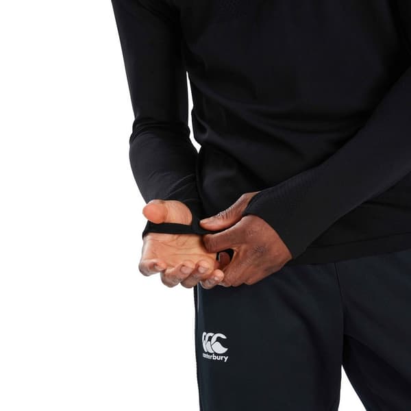 Canterbury Mens Zip Seamless Top