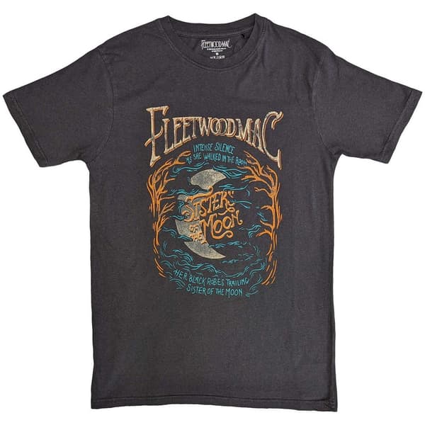 Fleetwood Mac Unisex Adult Sisters Of The Moon T-Shirt Black XL