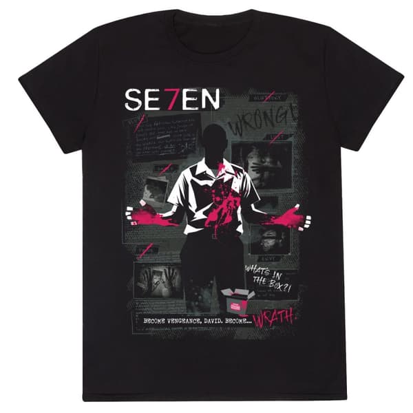 Se7en Unisex Adult Become Wrath T-Shirt
