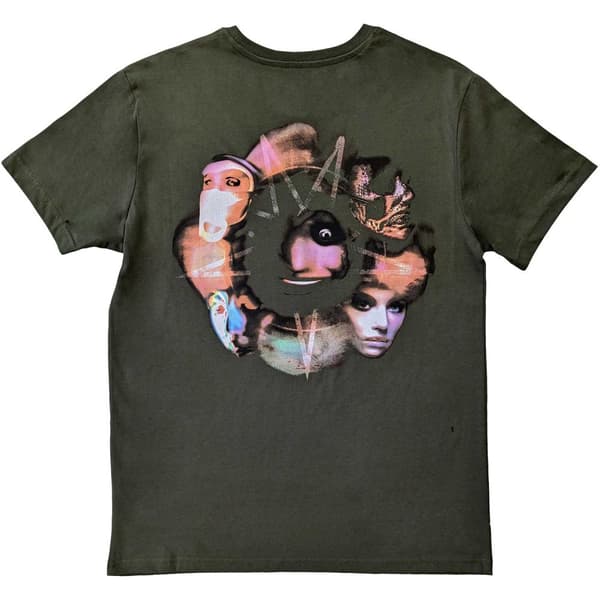 Slipknot Unisex Adult Adderall Back Print T-Shirt