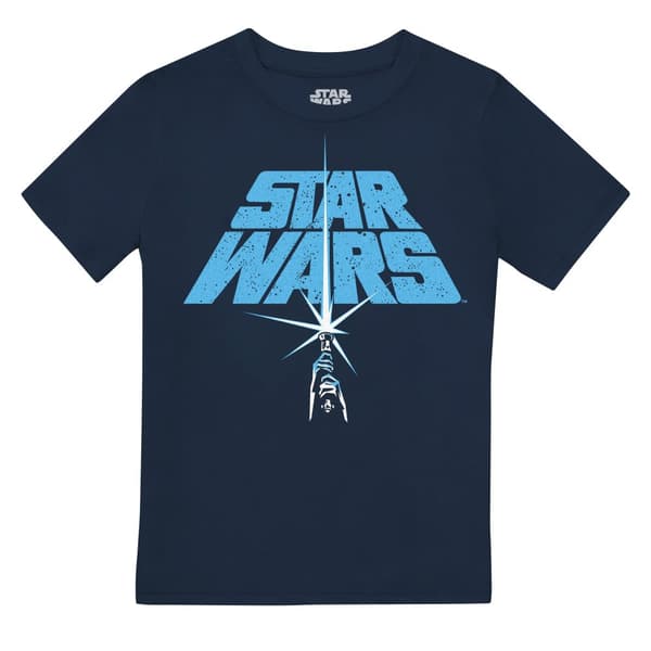 Star Wars Childrens/Kids Lightsaber Logo T-Shirt