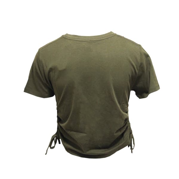 TriDri Womens/Ladies Ruched Crop Top