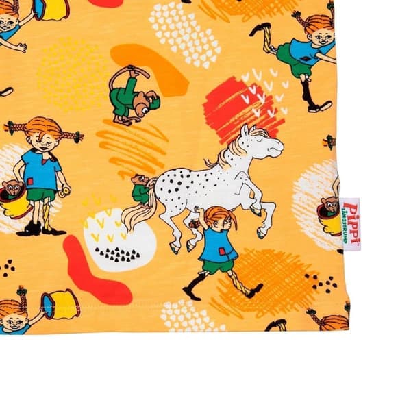 Pippi Langstrømpe Glad t-shirt melon