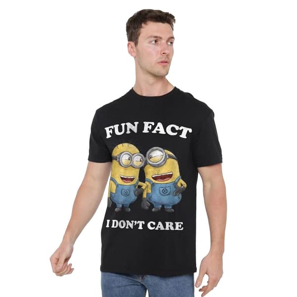 Minions T-shirt med sarkasme til mænd