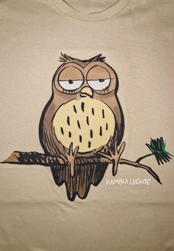 Bad Nature Owl  T-Shirt