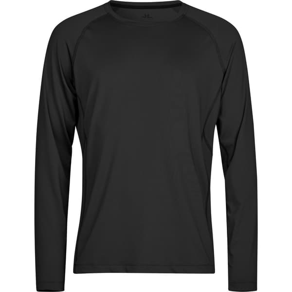 Tee Jays CoolDry långärmad crop t-shirt för herrar