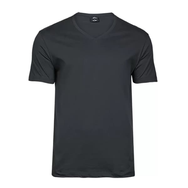 Tee Jay Soft Touch V Neck Fashion T-Shirt för herrar