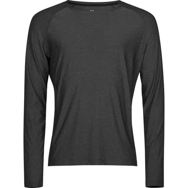 Tee Jays CoolDry långärmad crop t-shirt för herrar