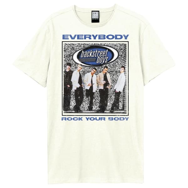 Amplified Unisex Adult Everybody Backstreet Boys T-Shirt