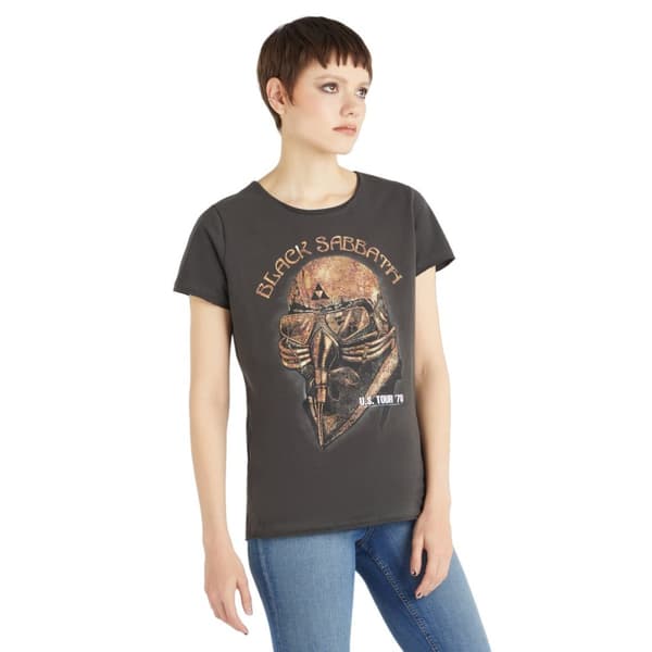 Amplified Womens/Ladies Tour ´78 Black Sabbath T-Shirt
