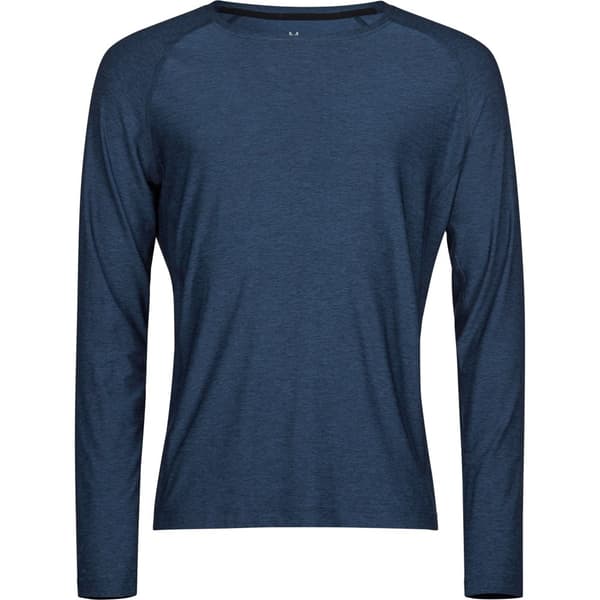 Tee Jays CoolDry långärmad crop t-shirt för herrar