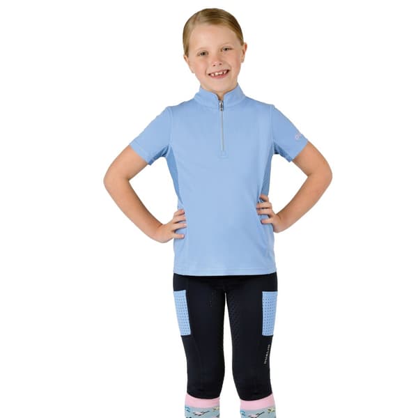 Dublin Childrens/Kids Kylee II Short-Sleeved Riding Top