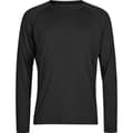Miniatyrbillede 1 af 4: Tee Jays Mens CoolDry Long-Sleeved Crop T-Shirt