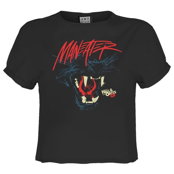 Amplified Dam/Lady Maneater Hall & Oates Crop Top